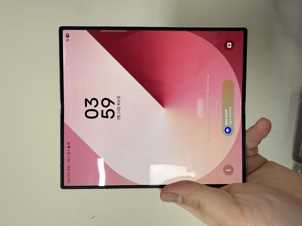 삼성 갤럭시폴드6 핑크 256G