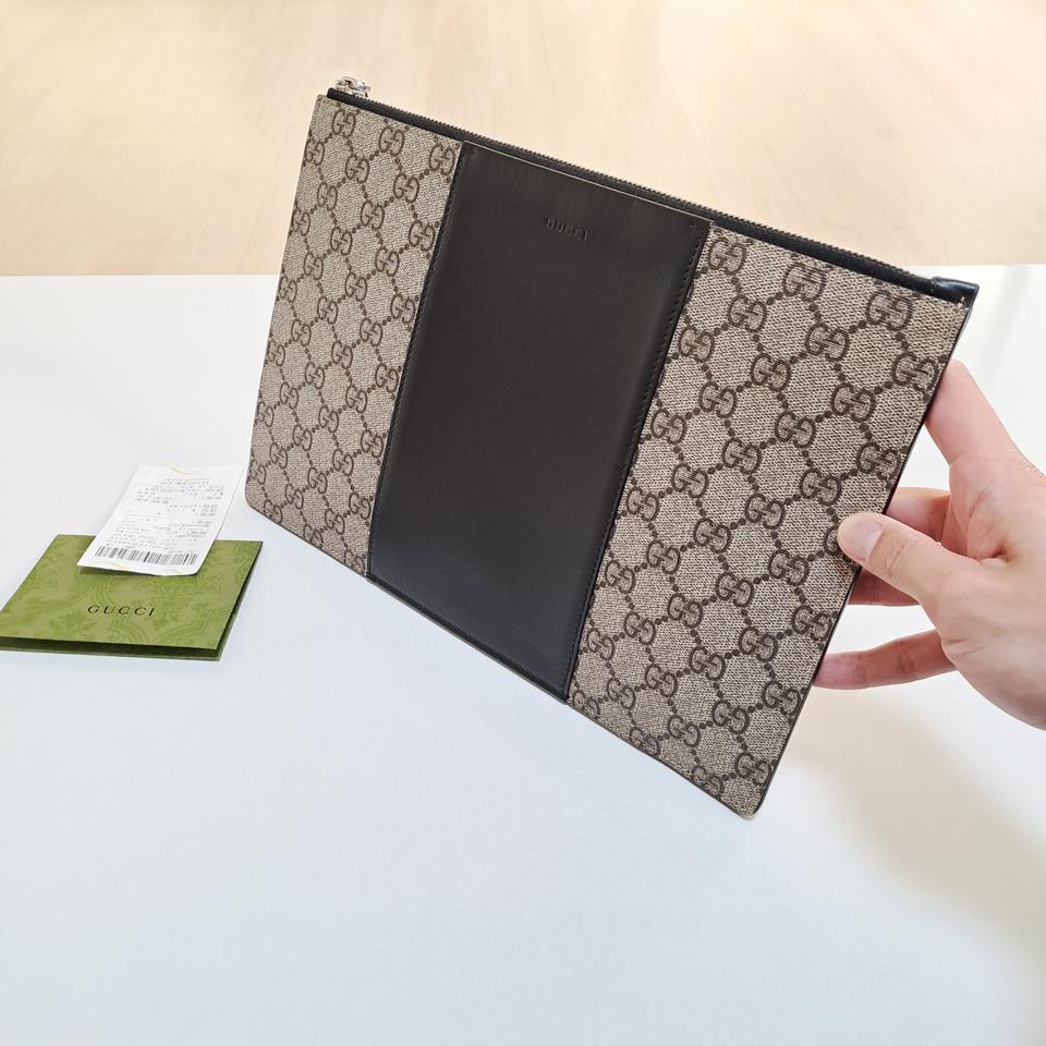 [100%/정품] 구찌 에덴 GG 수프림 클러치, 구찌클러치,구찌파우치