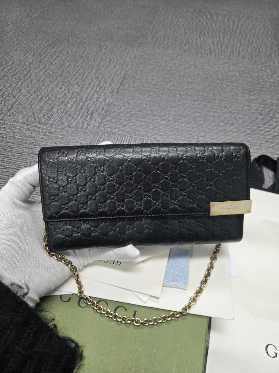 [특가][정품] 구찌 시마 미니 체인백