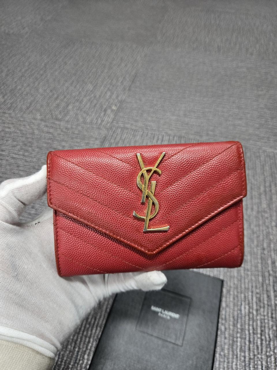 [특가][정품] 입생로랑 엔벨로프 반지갑