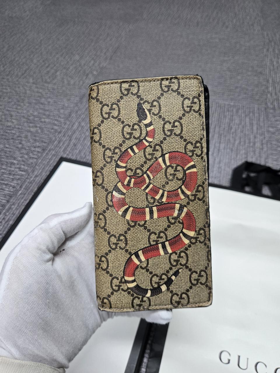 [특가][정품] 구찌 스네이크 장지갑