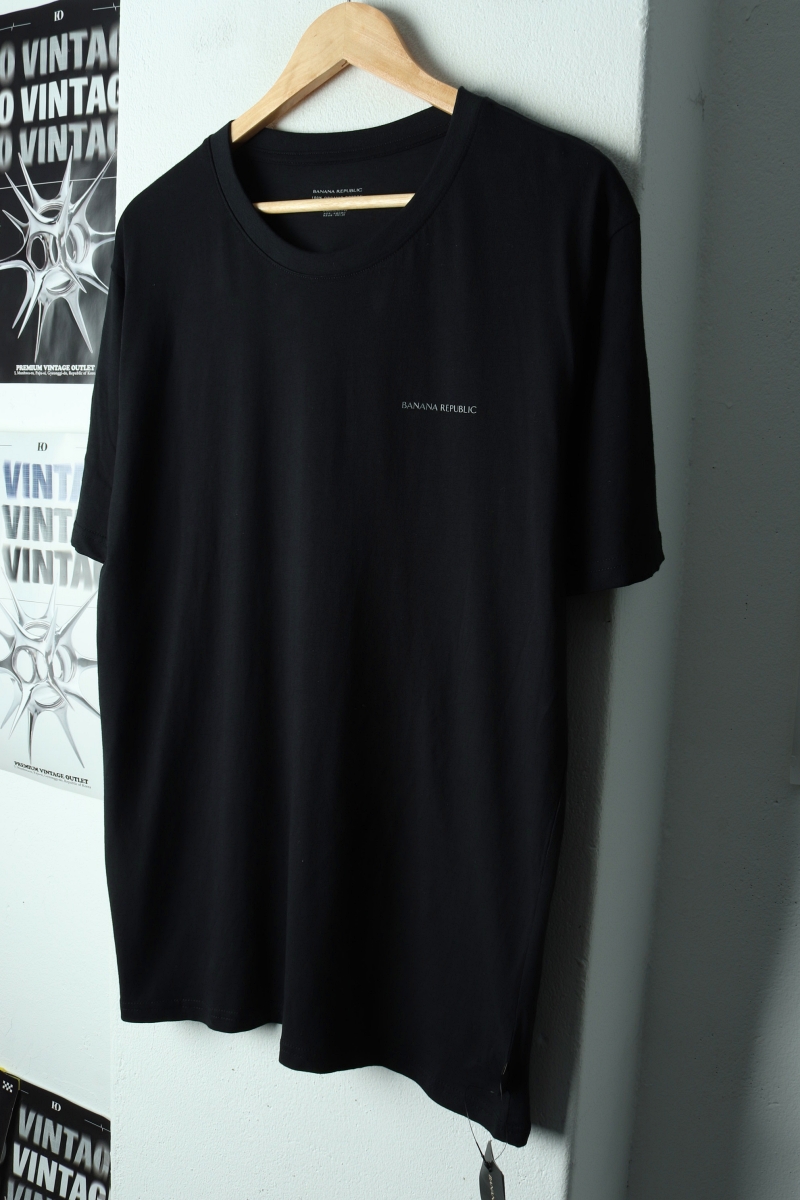 (XL) 바나나리퍼블릭 반팔 티셔츠 새상품 기본 블랙-17C9C