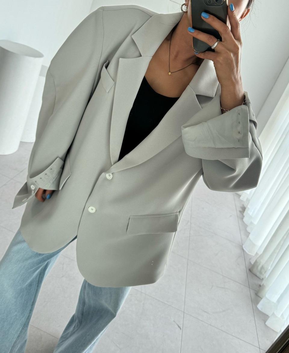 오버사이즈 블레이저