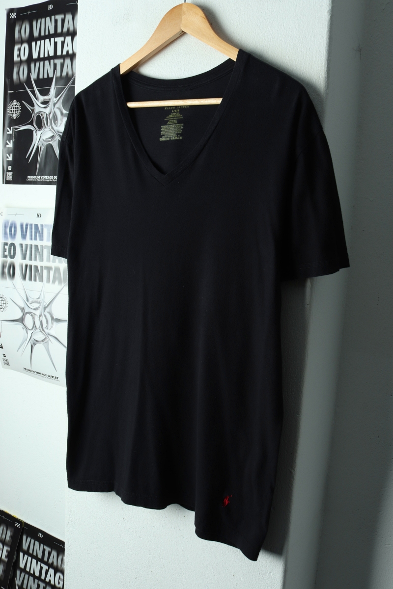 (L-XL) 폴로 랄프로렌 반팔 티셔츠 작은사용감 브이넥-17CB3