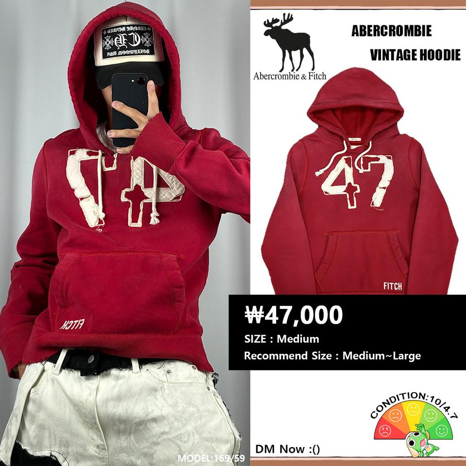 <아베크롬비 데미지 빈티지 후드티> No.1463