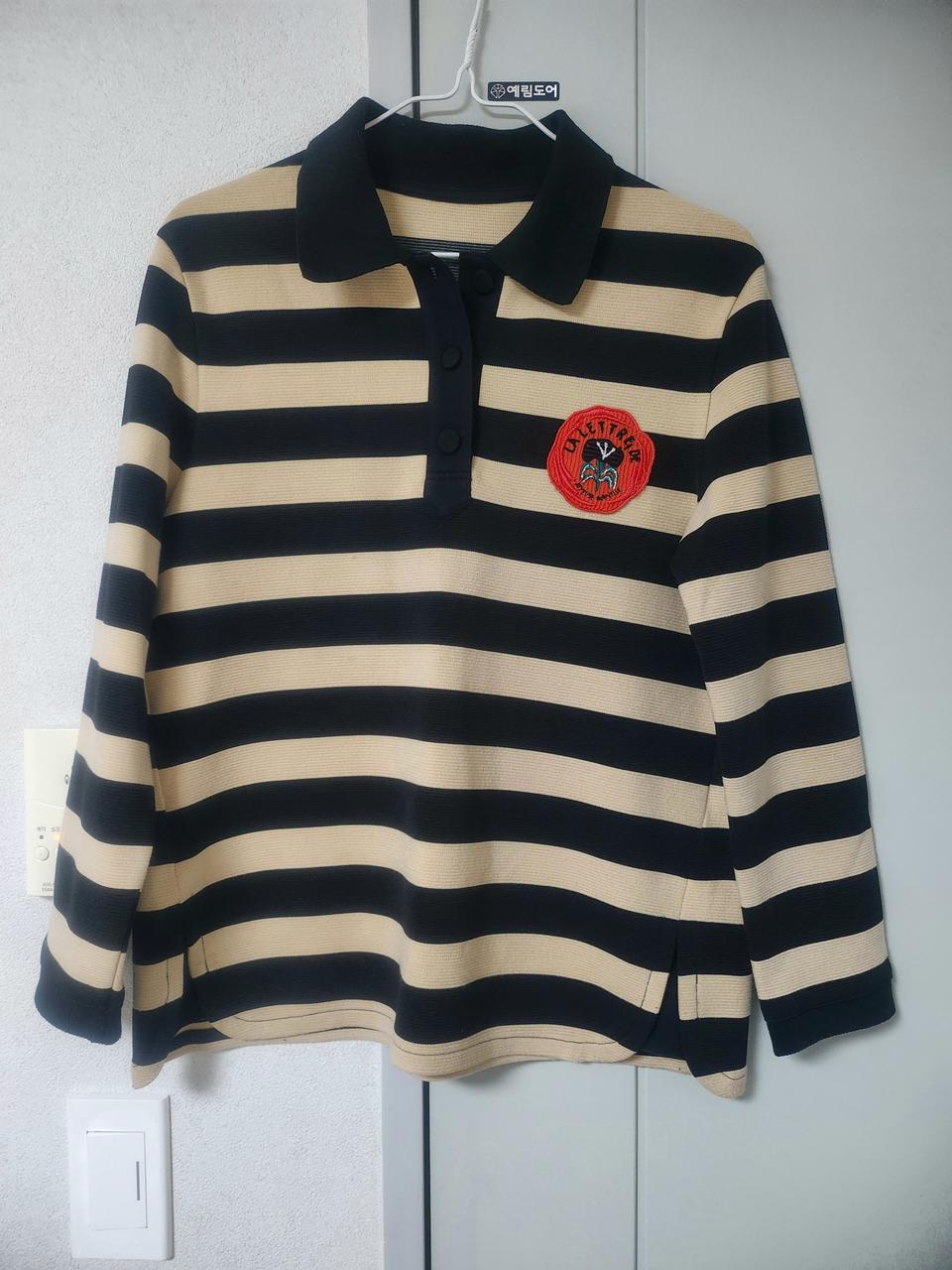 SJ 긴팔 카라 티셔츠