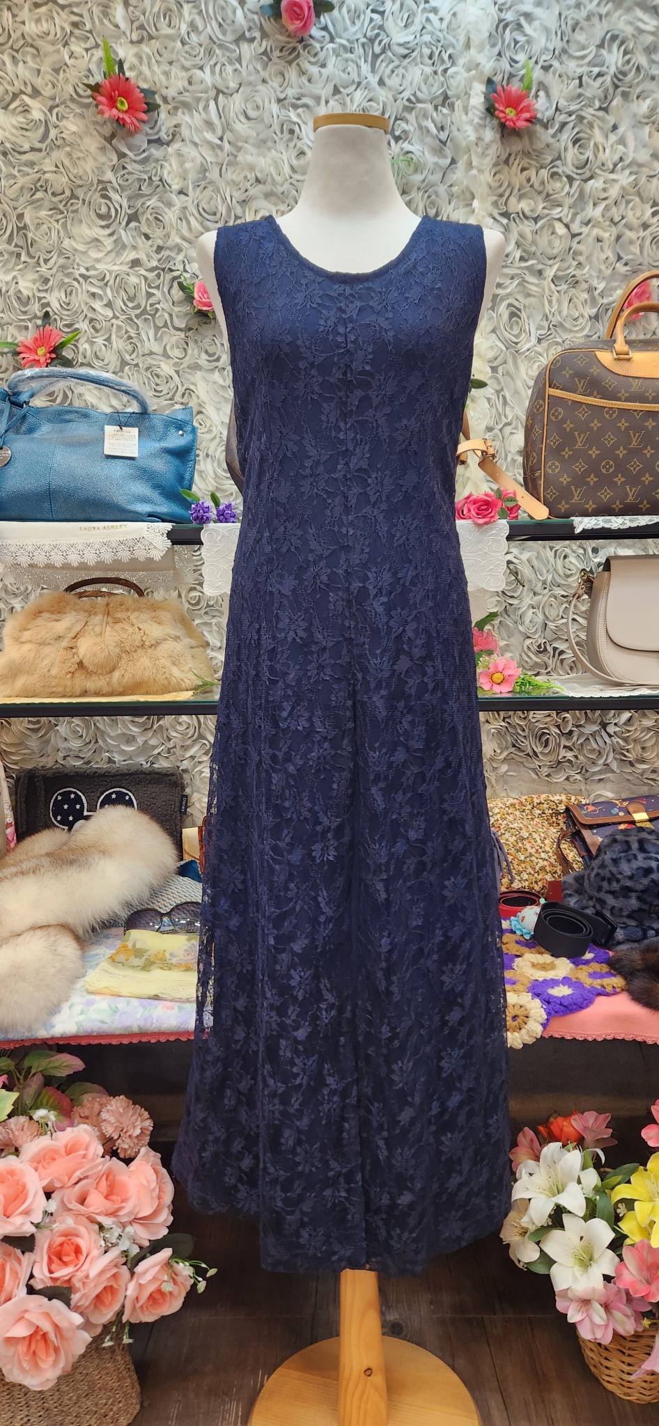 레이스 롱원피스 (55 66)