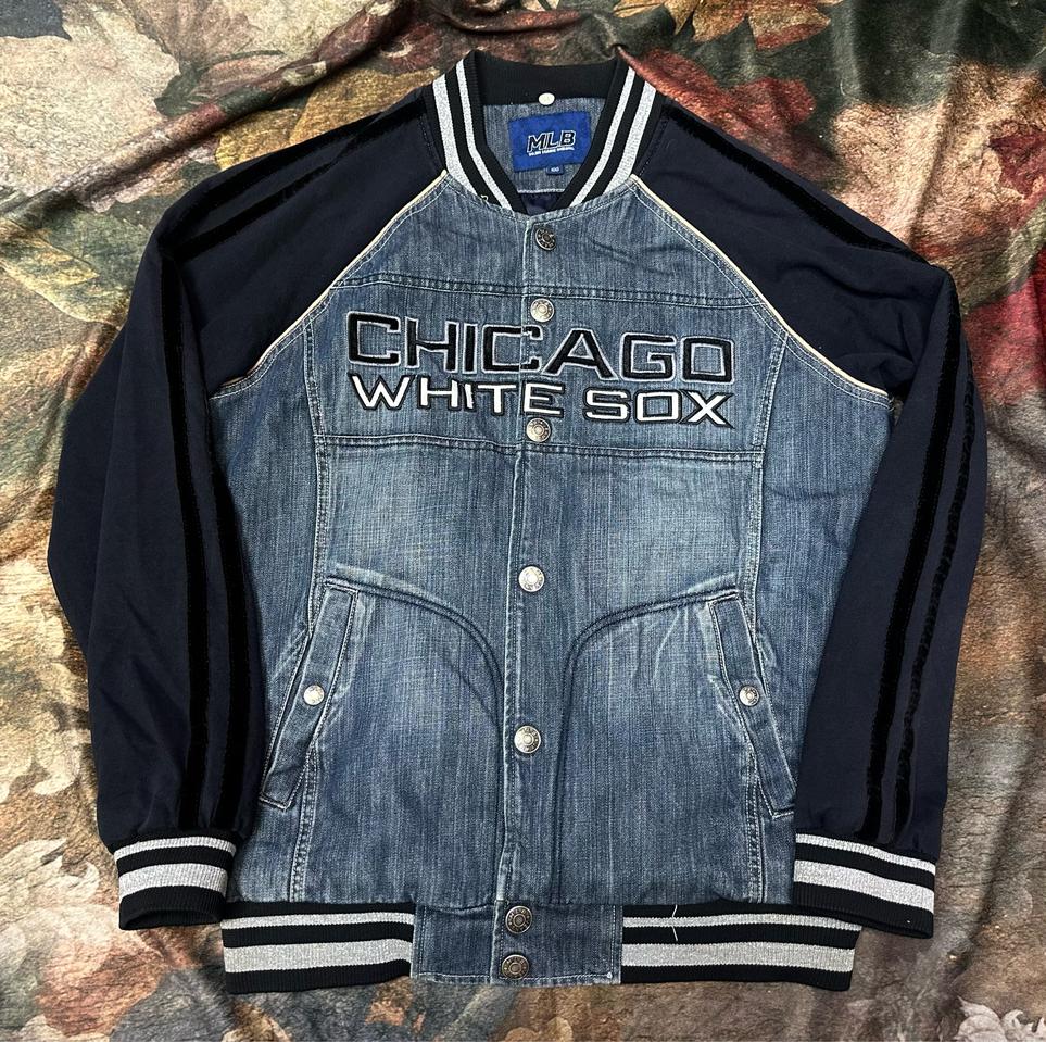 MLB 빈티지 시카고 화이트삭스 베이스볼데님자켓 100 데님자켓 자켓