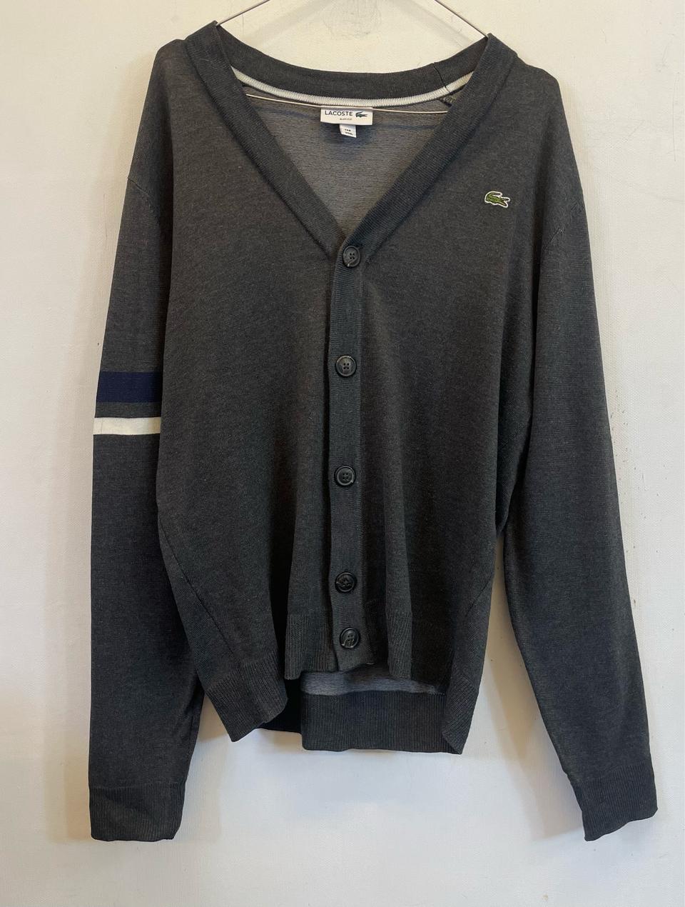 라코스테 니트가디건:) 면100% 면가디건 코튼가디건
