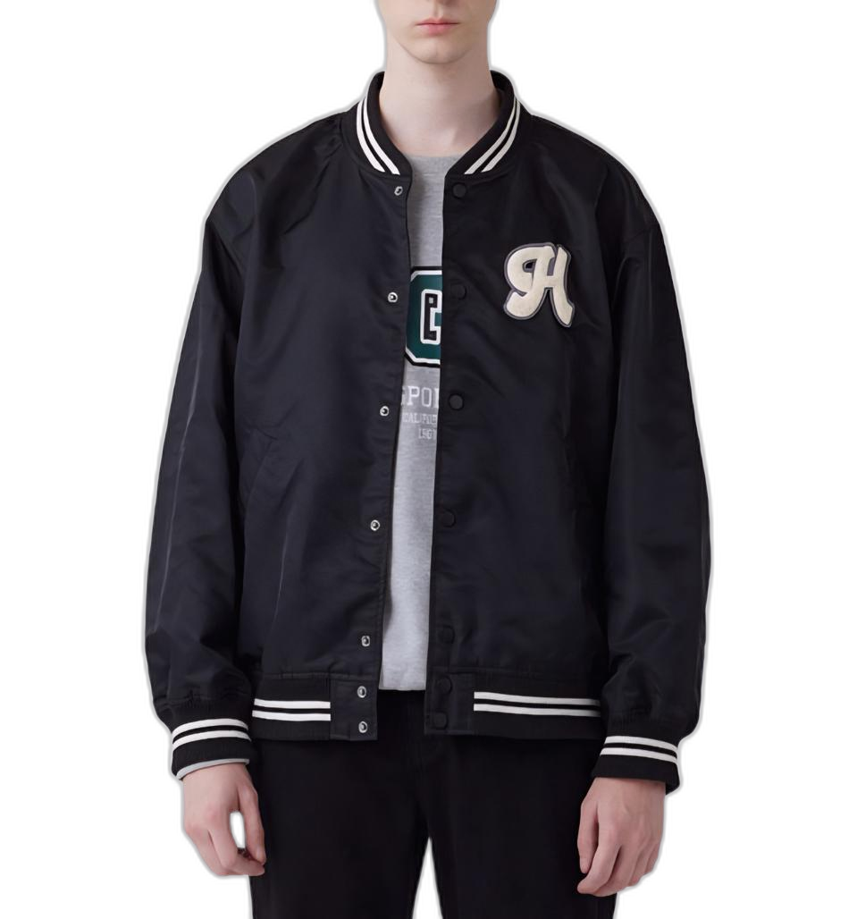 공용 오버 와펜 바시티 점퍼