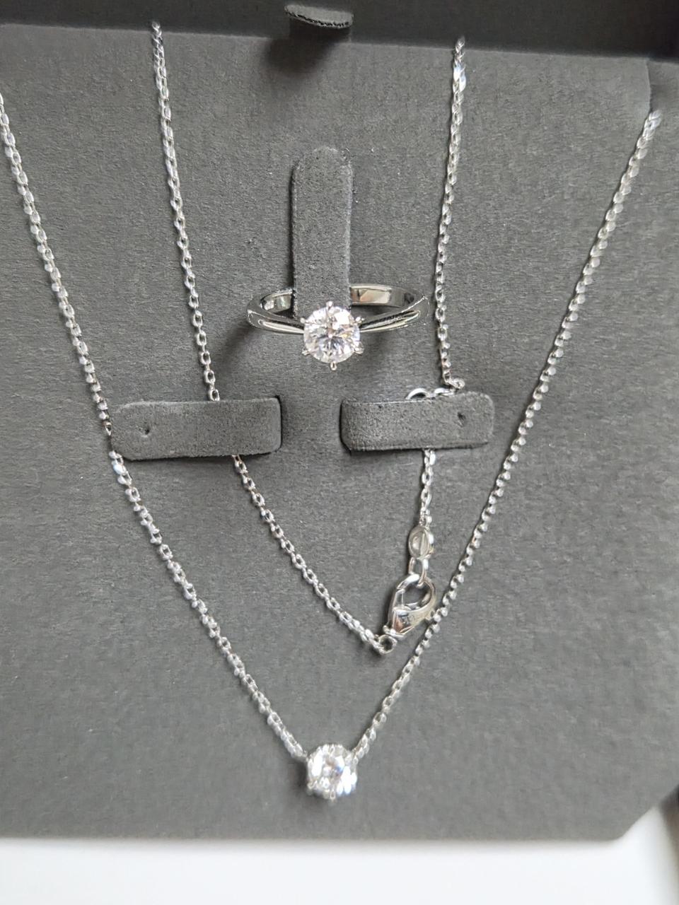 14k랩그로운 목걸이,반지