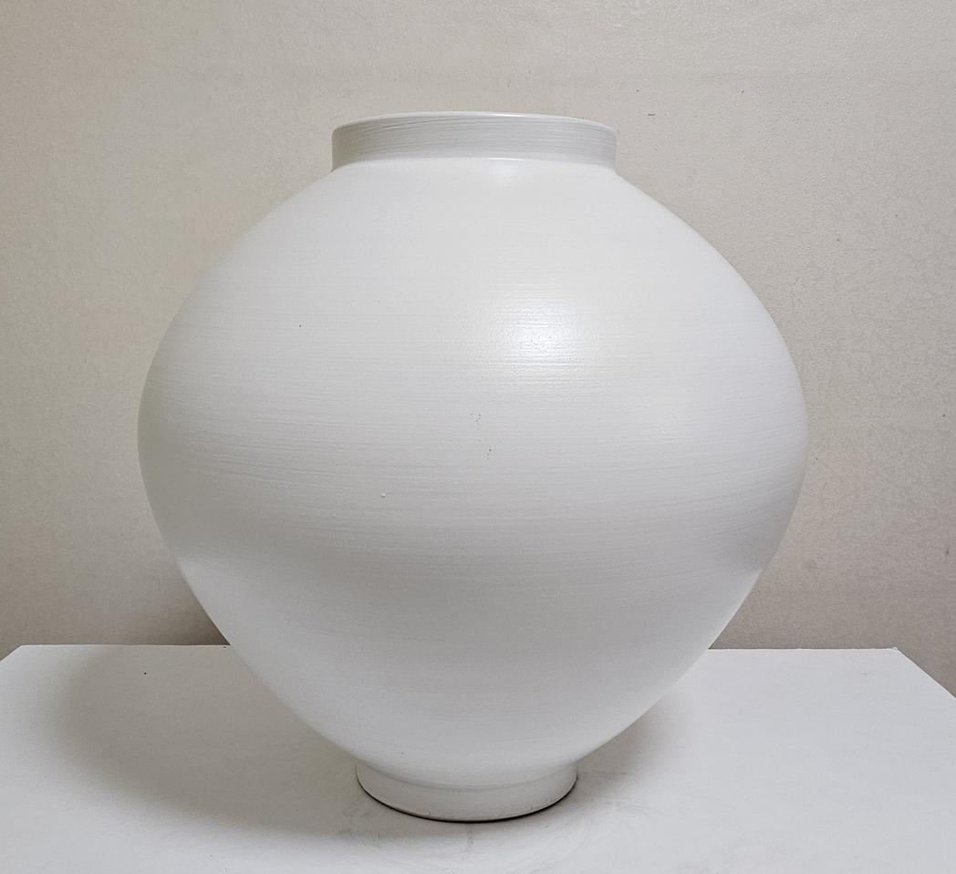 무광 대형 달항아리 4번  (49cm)