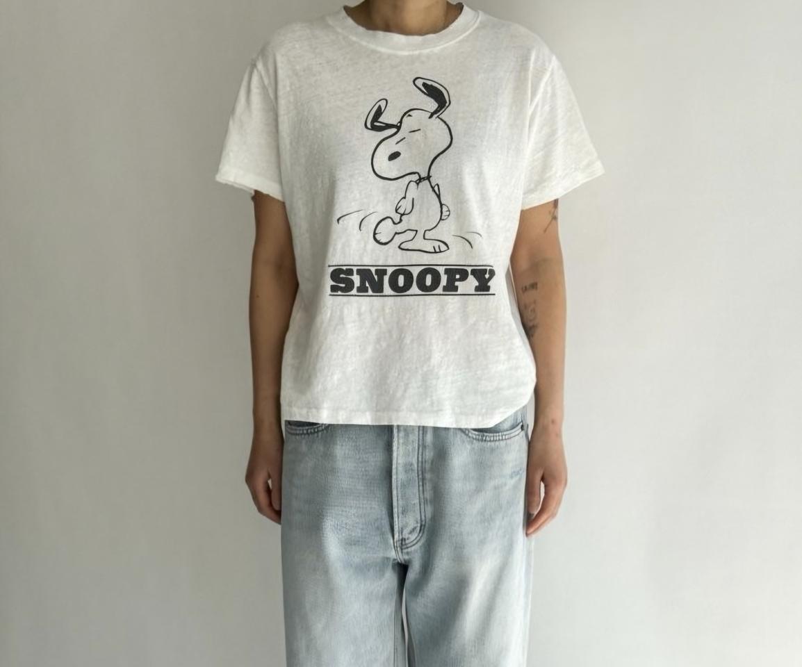 거의새것)댄스 스누피티셔츠