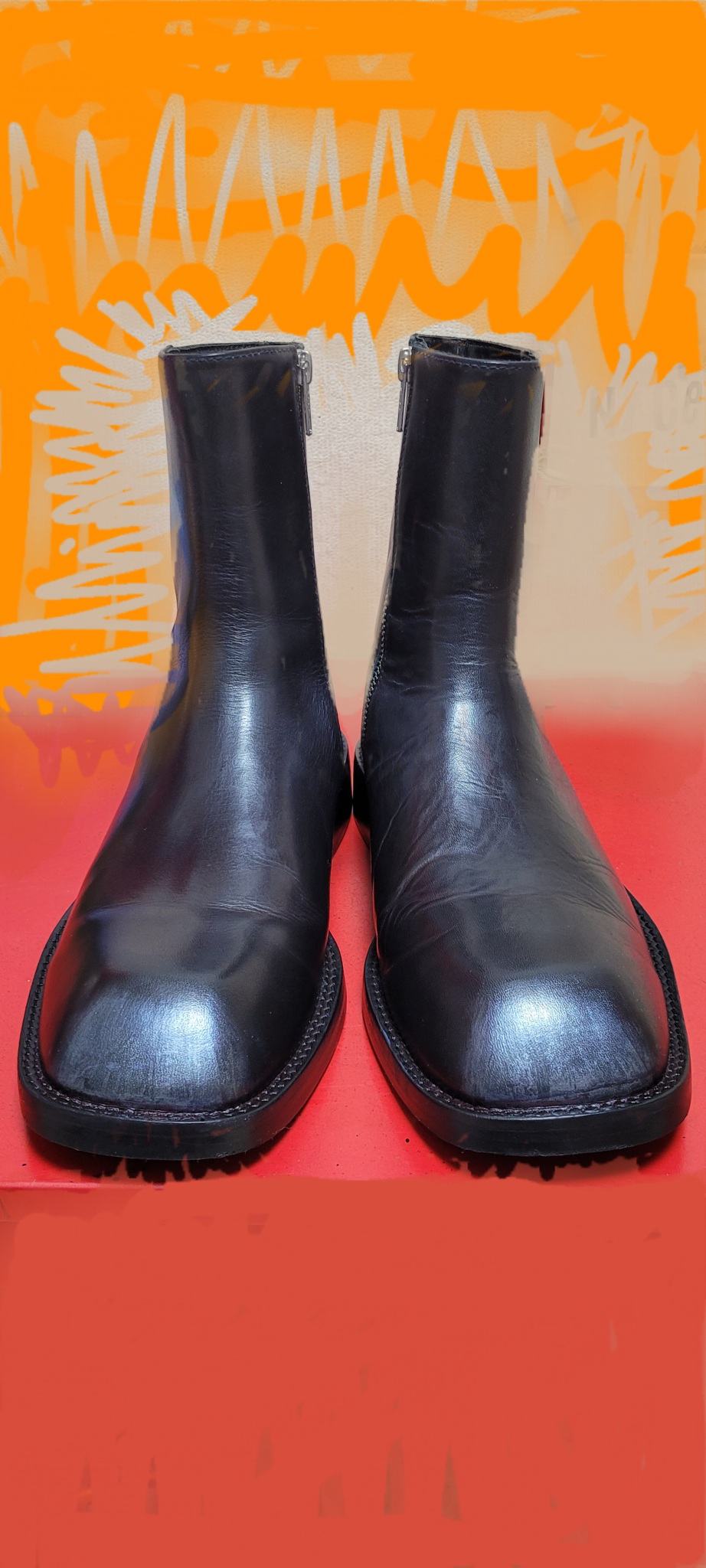 브랜즈루카스 소가죽부츠ㆍ265