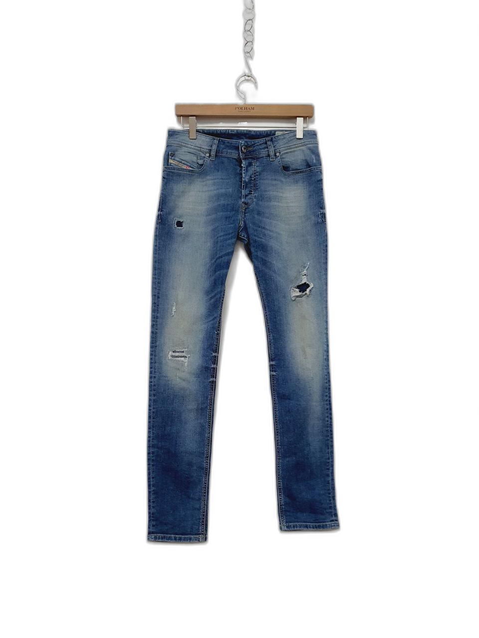 DIESEL 디젤 TROXER 스판 스크래치 슬림스키진