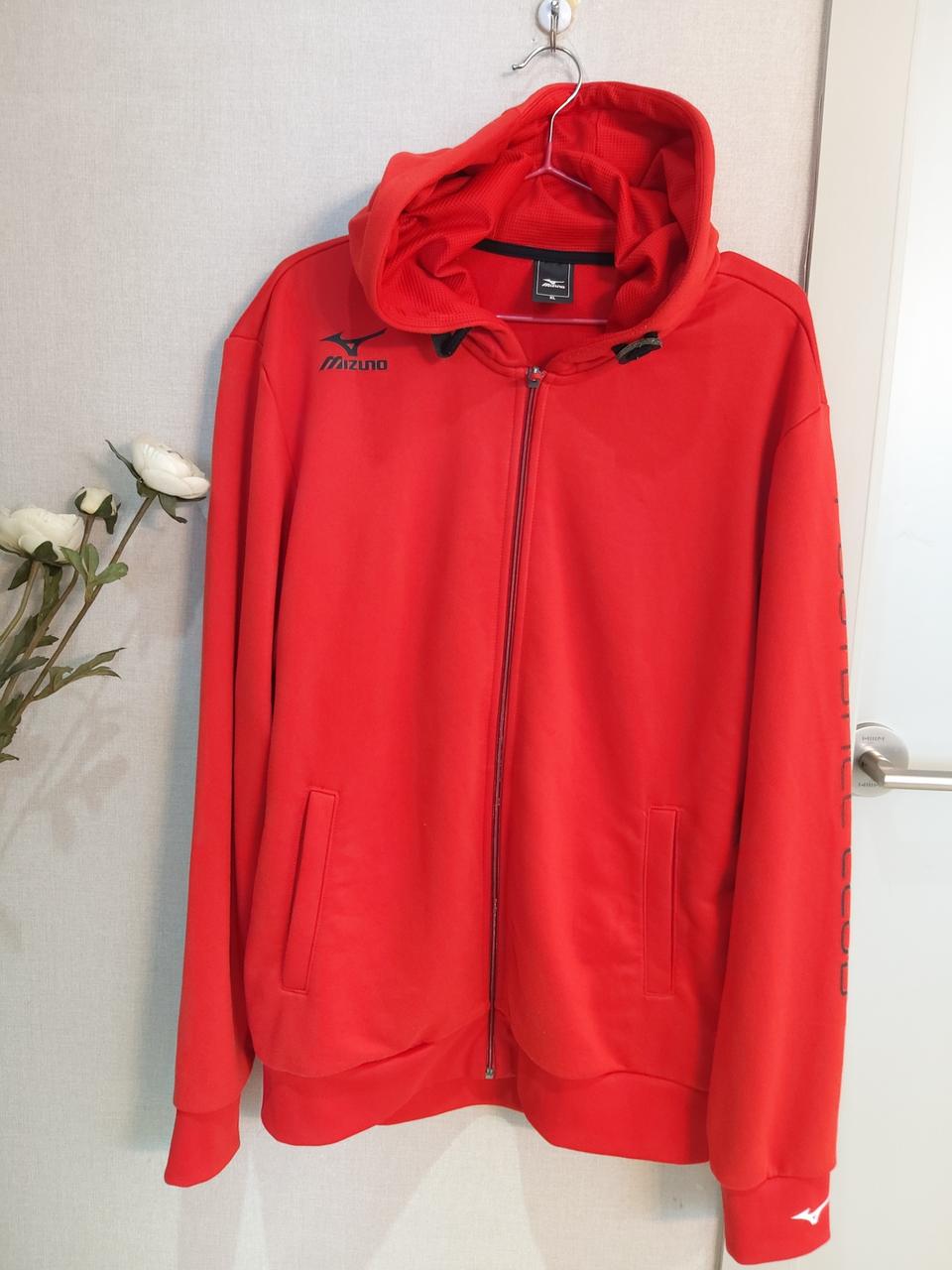 미즈노 간절기 후드 집업 XL 사이즈