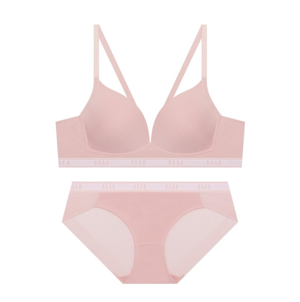 엘르 80C/100 브라팬티 속옷세트 노와이어 에어로쿨