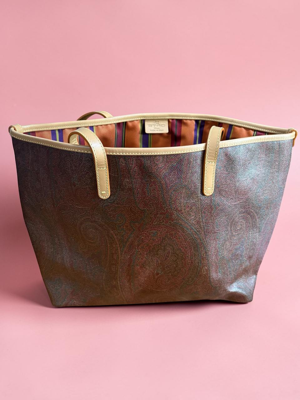 에트로 페이즐리 쇼퍼백