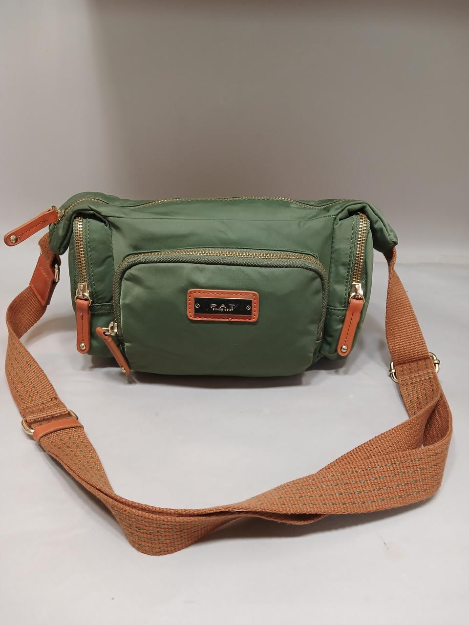 PAT 올리브 미니크로스백