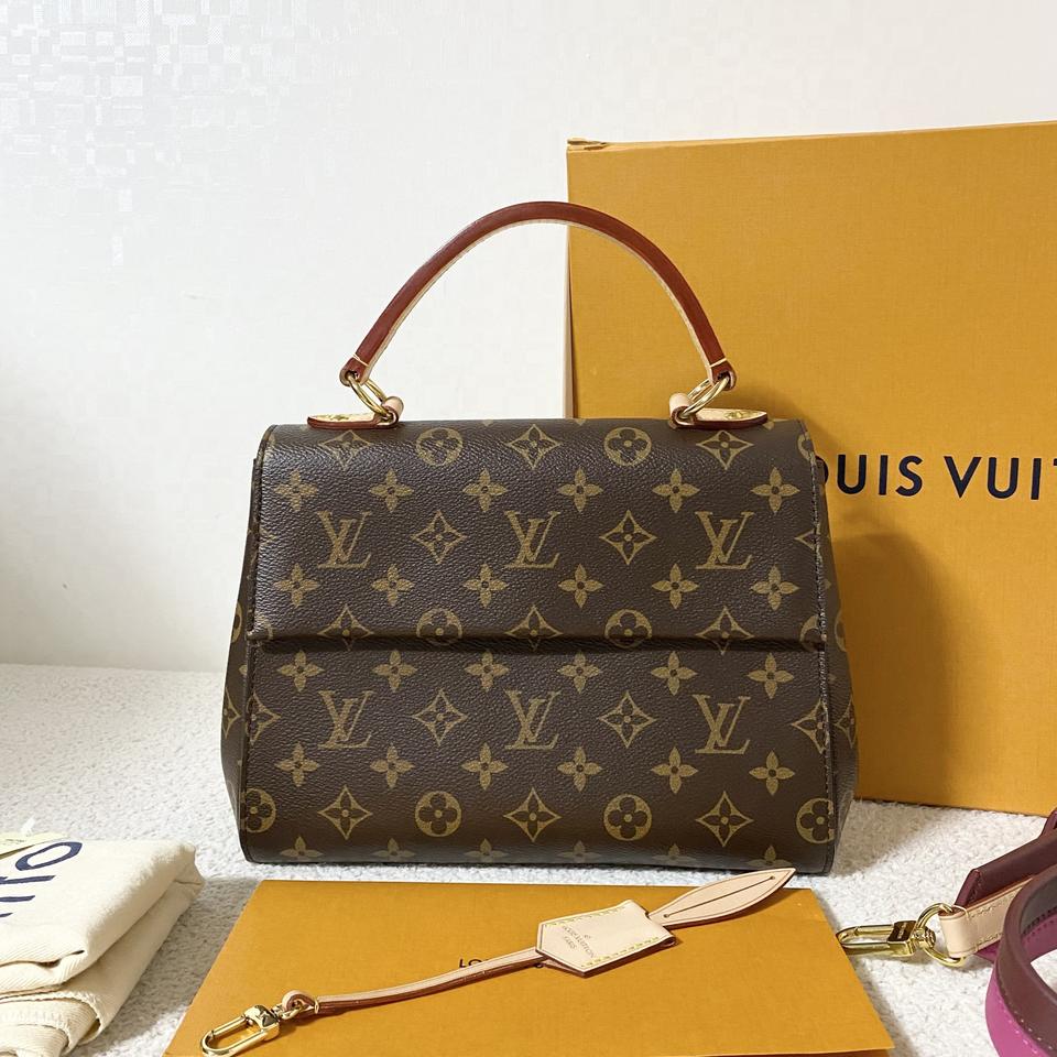 루이비통 클루니 bb 토트백