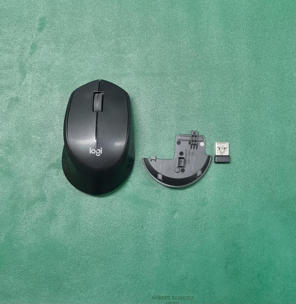 택포)로지텍 M331 무소음 무선 마우스 신형(고무아님) 팜