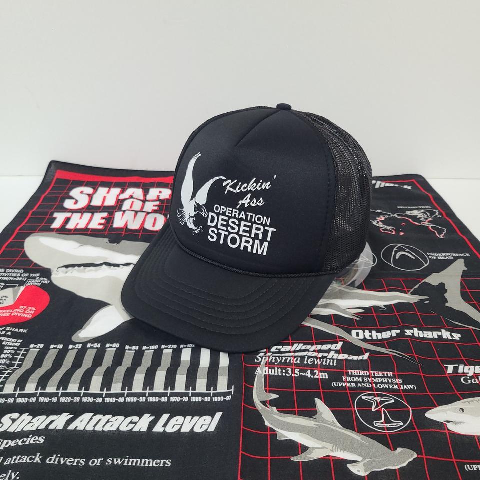 90s USA 미군 밀리터리 빈티지 트러커캡 메쉬캡 모자 스냅백