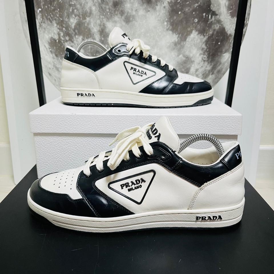 정품 6) 프라다 로고 디스트릭스 스니커즈 255~260