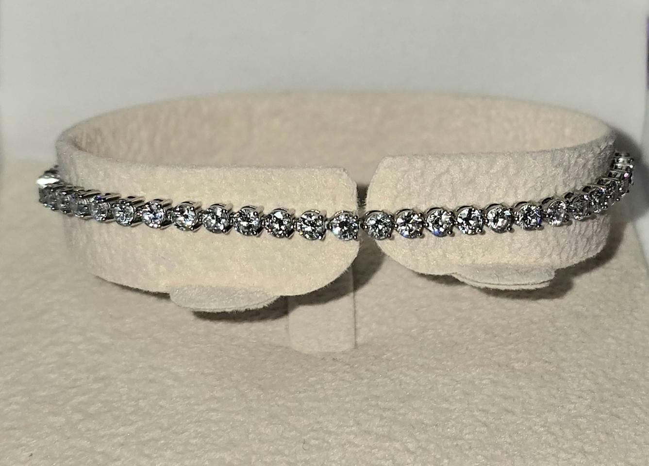 18k테니스다이아팔찌 (Pt950플래티넘)