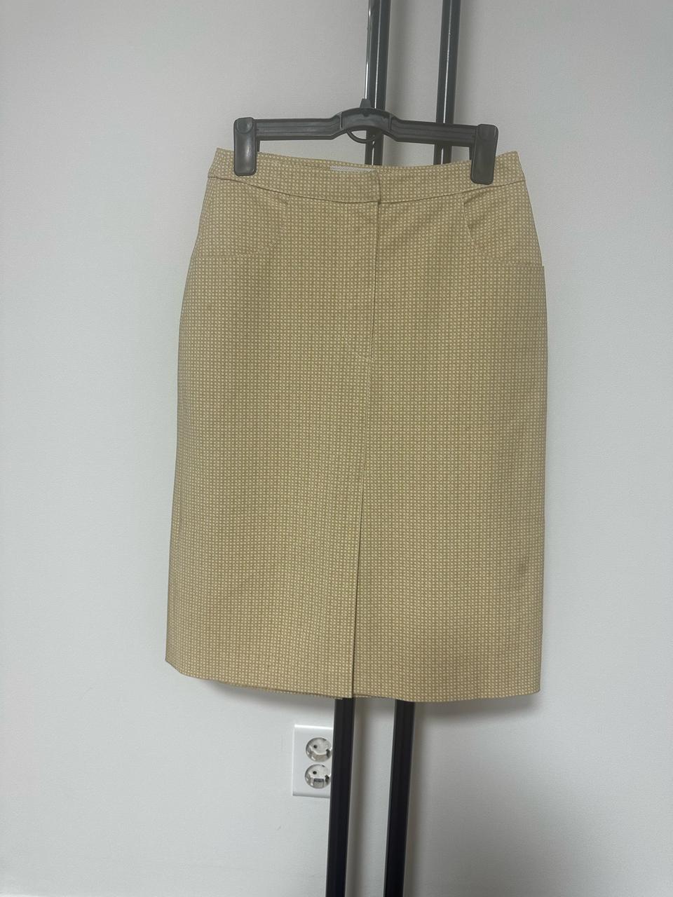 프라다   정품  H라인 스커트  -42사이즈