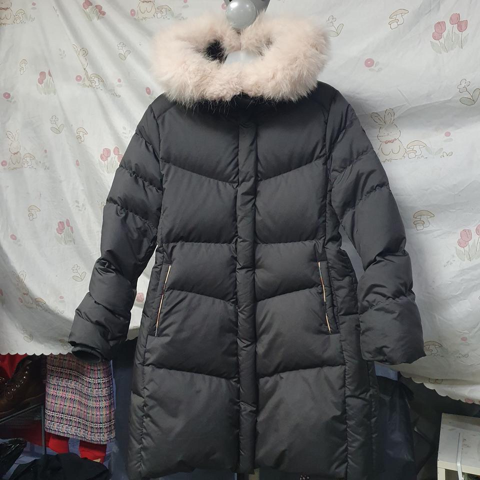 닥스  키즈(13세/ 130)  폭스퍼(탈착)  후드  구스다운  패딩