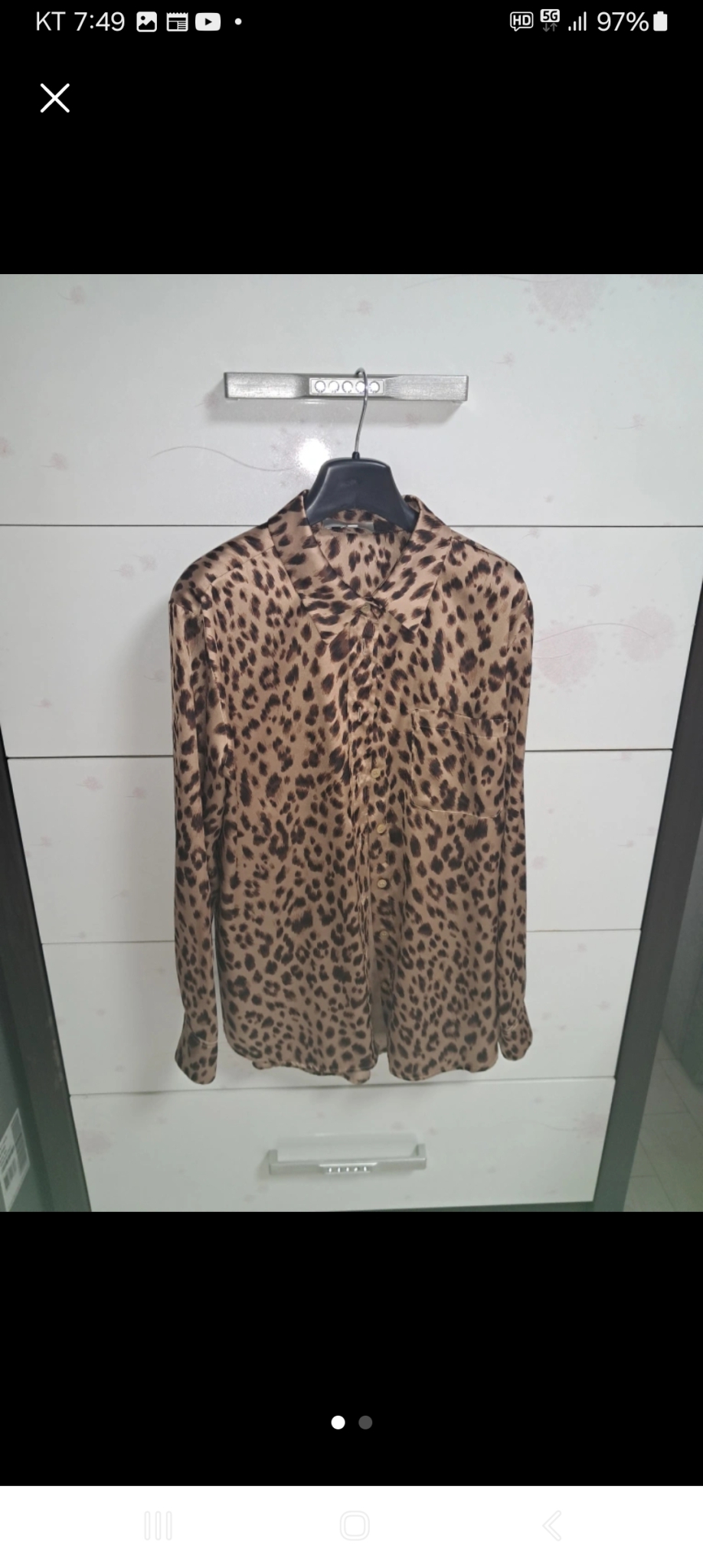 새상품 봄가을브라우스