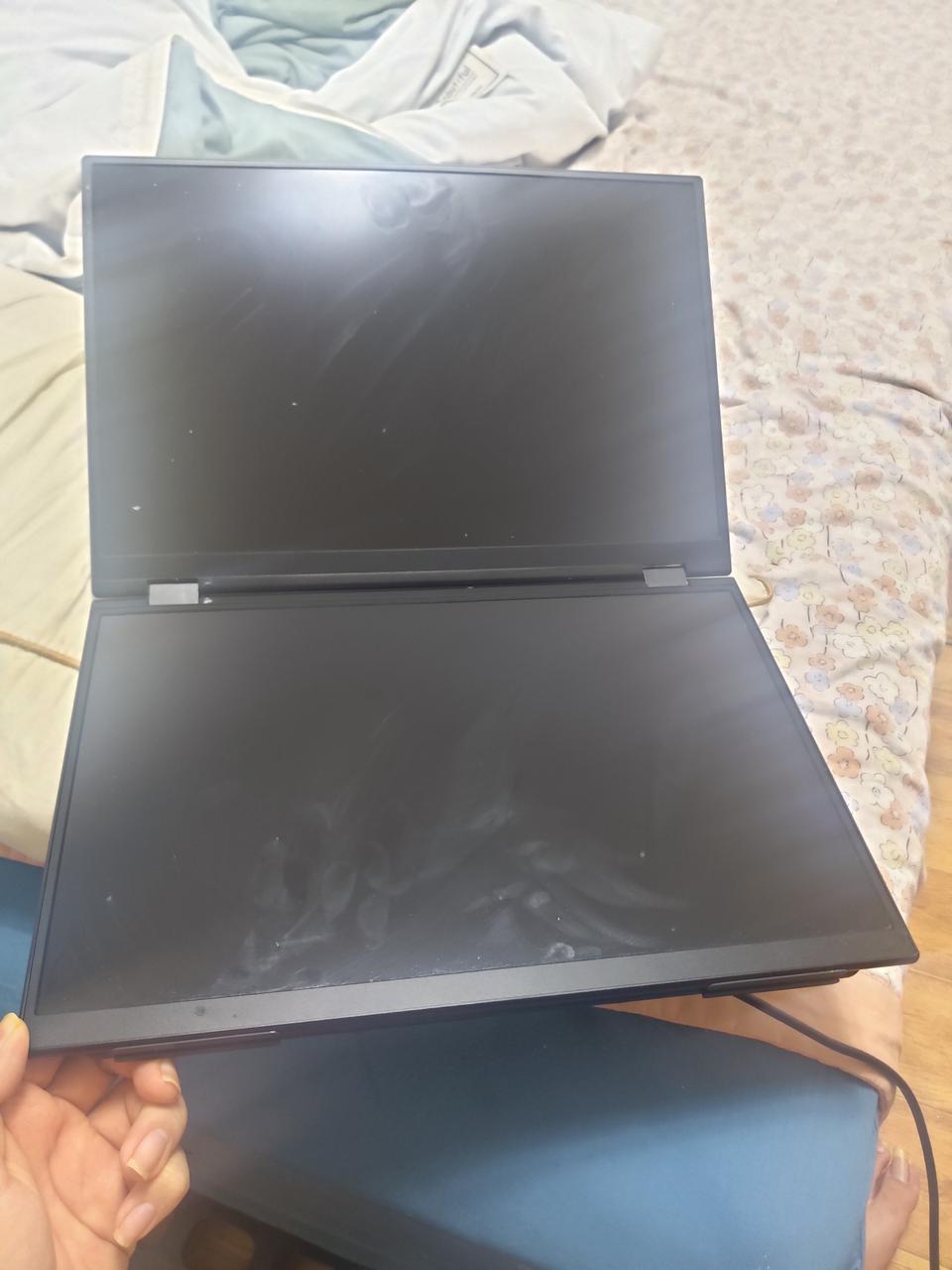 EHOMEWEI 이홈웨이 X1B 16인치 듀얼 휴대용 모니터 포터블