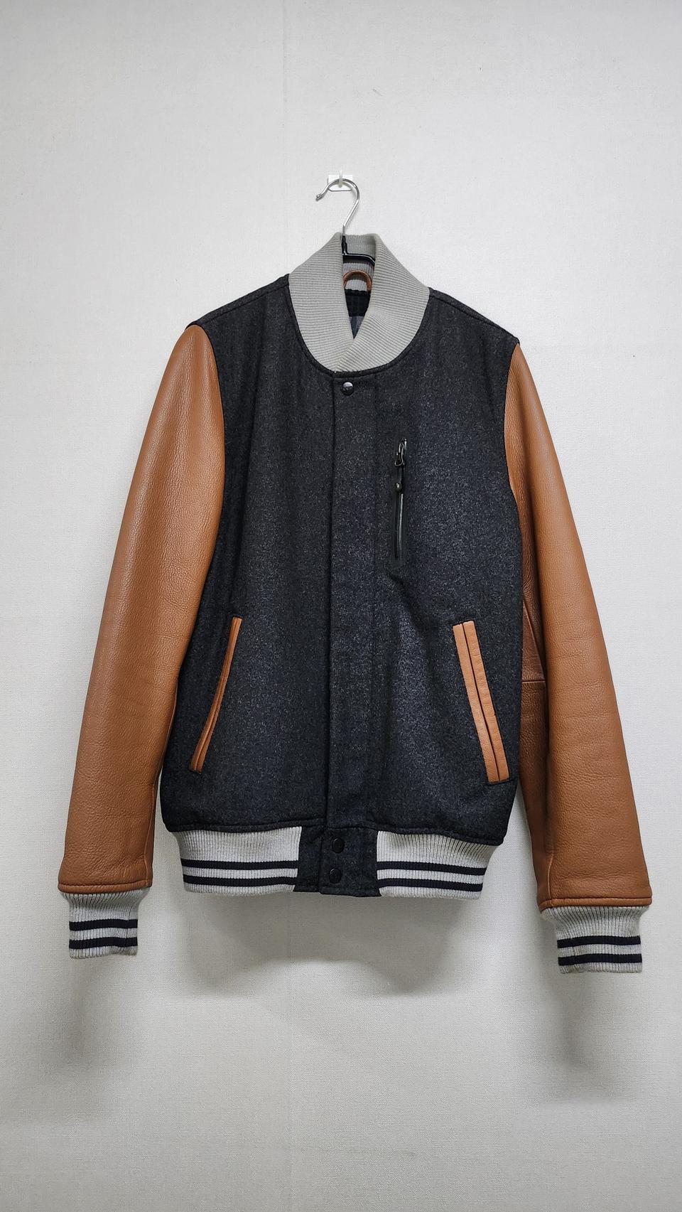 나이키 NSW 디스트로이어 자켓 95 / 울 레더 바시티 자켓 봄버