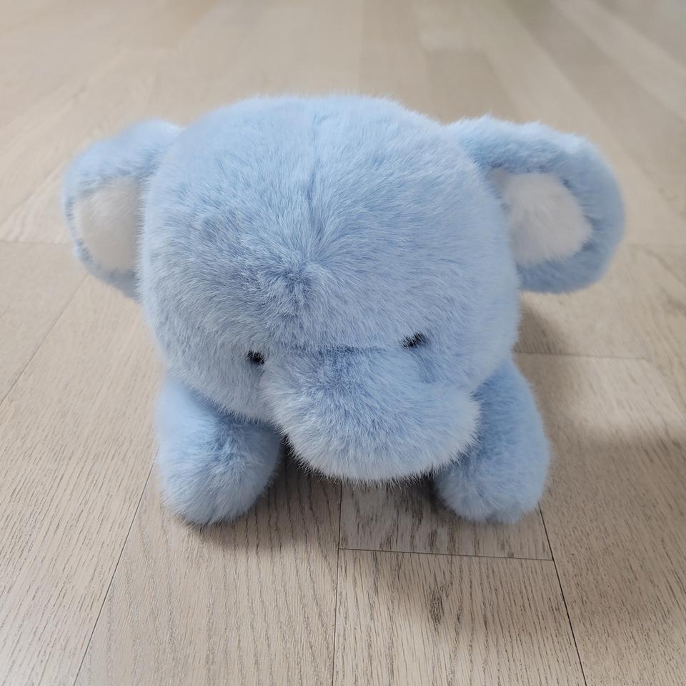 파란색 코끼리 인형