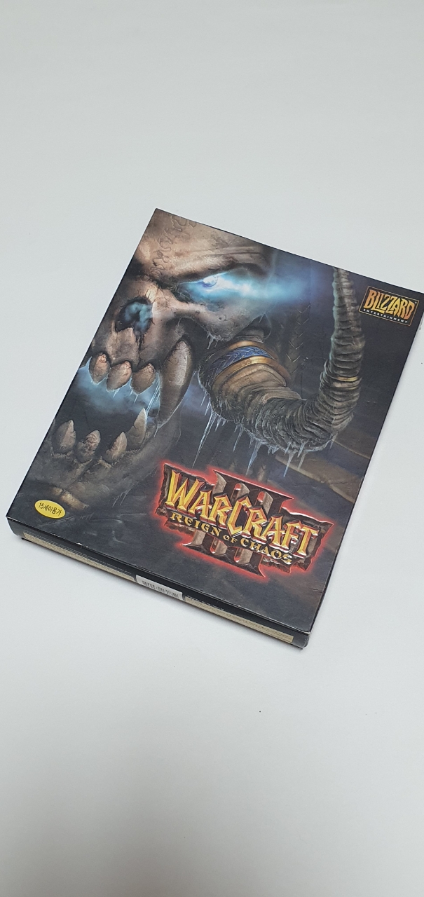 추억게임 워크래프트3 CD 패키지   (대박스) 패키지.