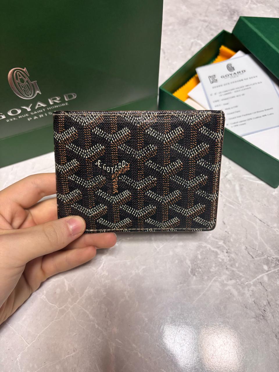 [정품] 풀박스 고야드 박투아르 반지갑