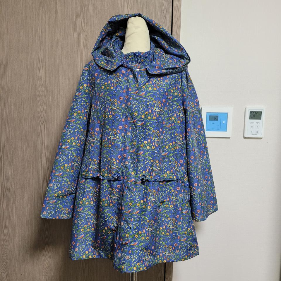 주말특가!!  기비 러블리 플라워 프린트 후드 바람막이