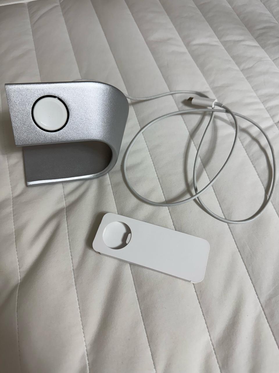 정품 애플워치 충전기 + 거치대