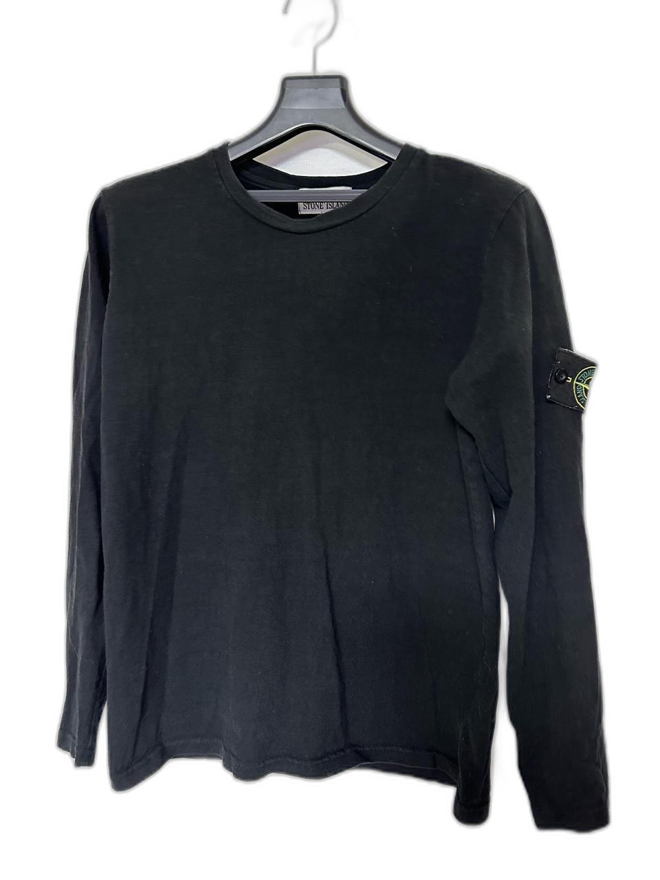 스톤아일랜드 블랙 긴팔 티셔츠