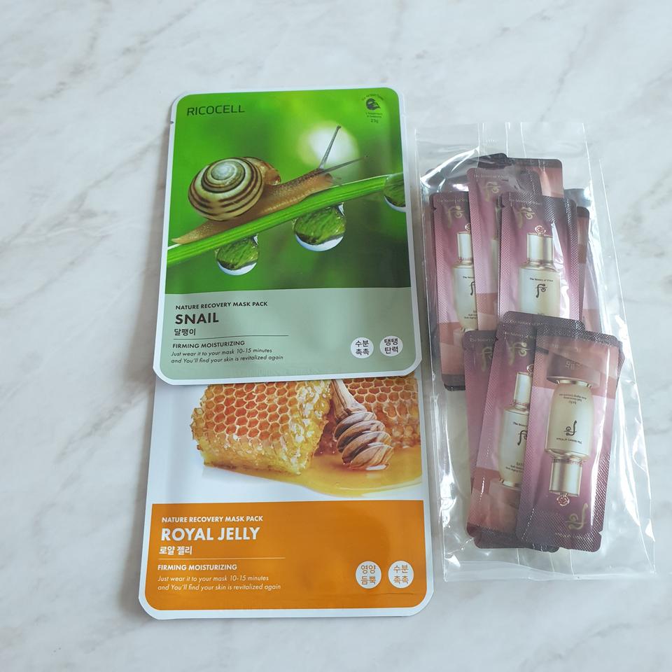 달팽이+꿀 마스크팩
