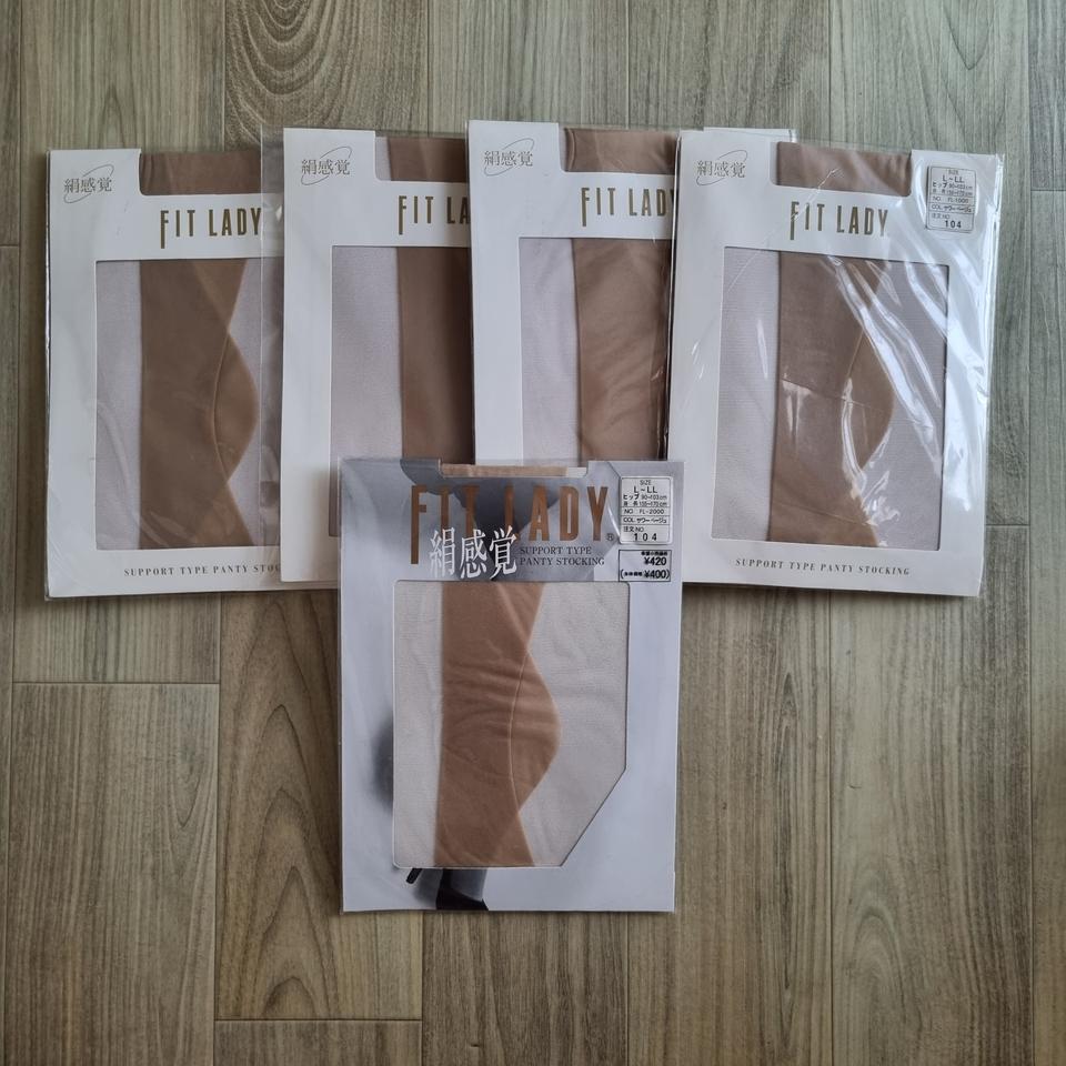 일본수입 핏레이디 실크감각 팬티스타킹 L ~LL 5장밀괄