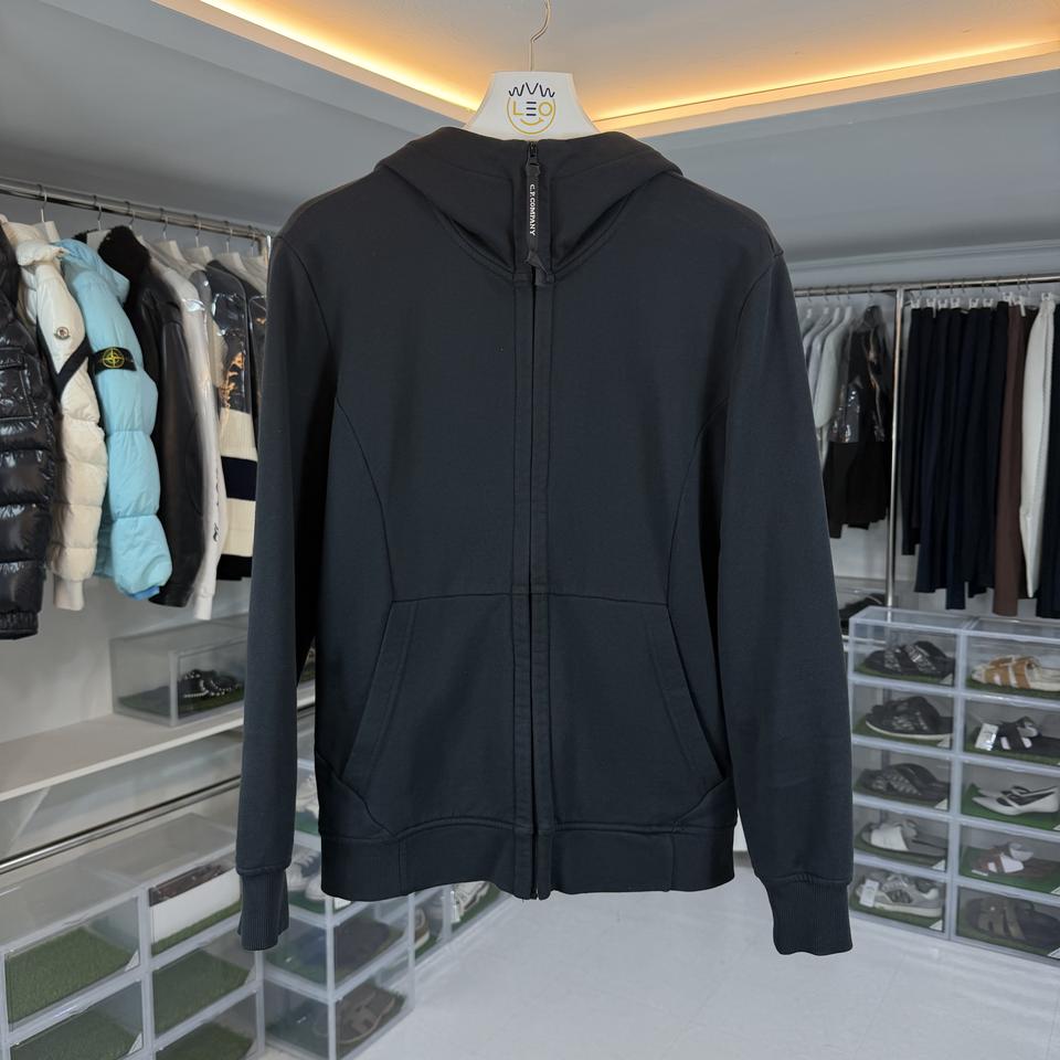 [리오브전포점] CP컴퍼니 블랙 고글 후드집업M