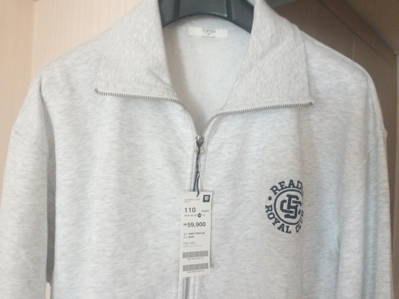 탑텐 라이트플리스 짚업(110)