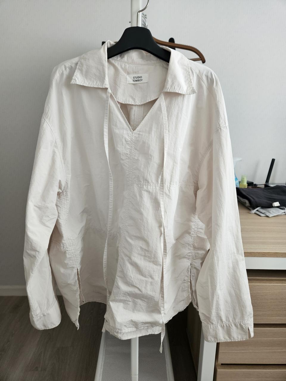 톰보이 셔츠 블라우스