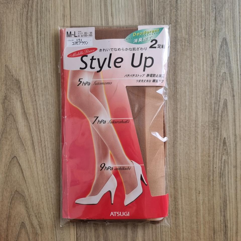 일본수입 아츠기 칼라 팬티스타킹 2족일괄