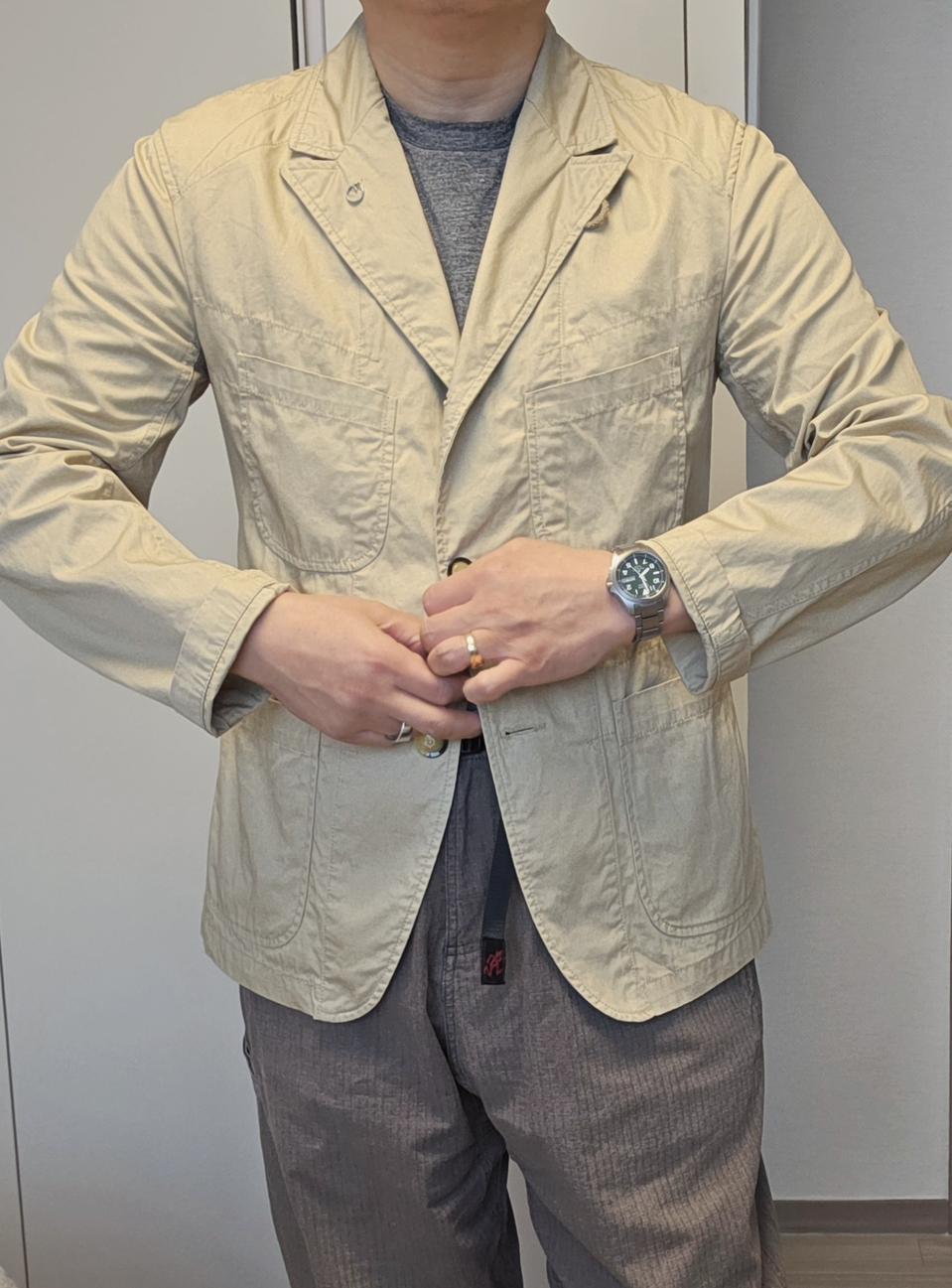 엔지니어드가먼츠  베드포드 자켓 베이지 M