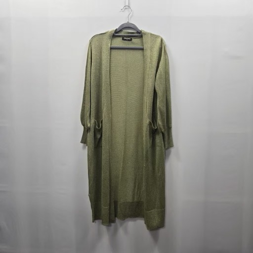 1787 GEORGES RECH 조르쥬레쉬 롱 가디건 55 카키 펄 니트