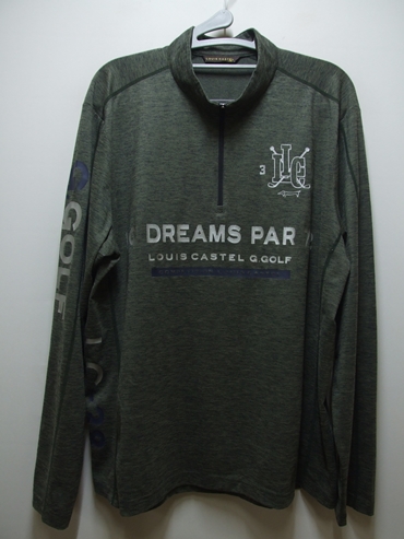 루이까스텔 정품 폴리스판 반집업 골프웨어