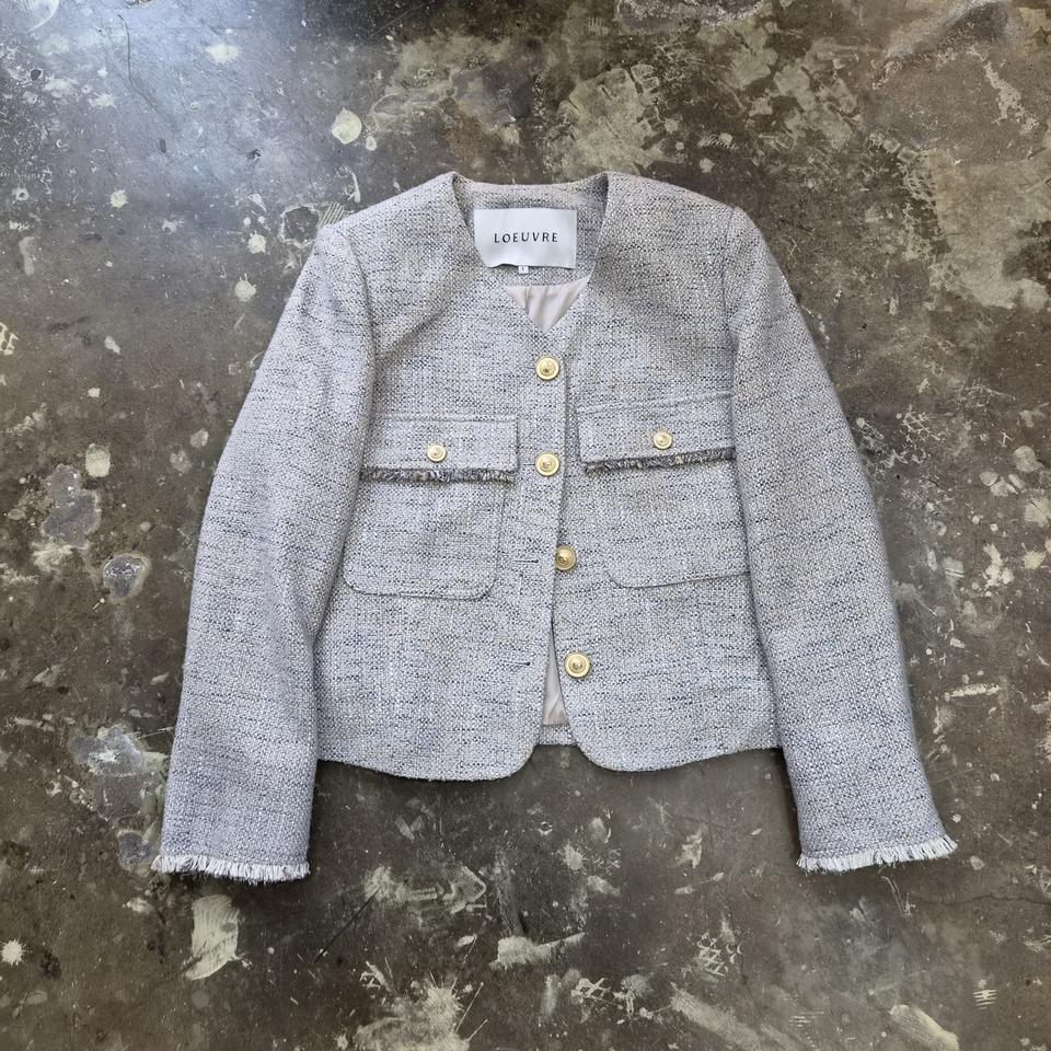 1) 루에브르 트위드자켓 마이