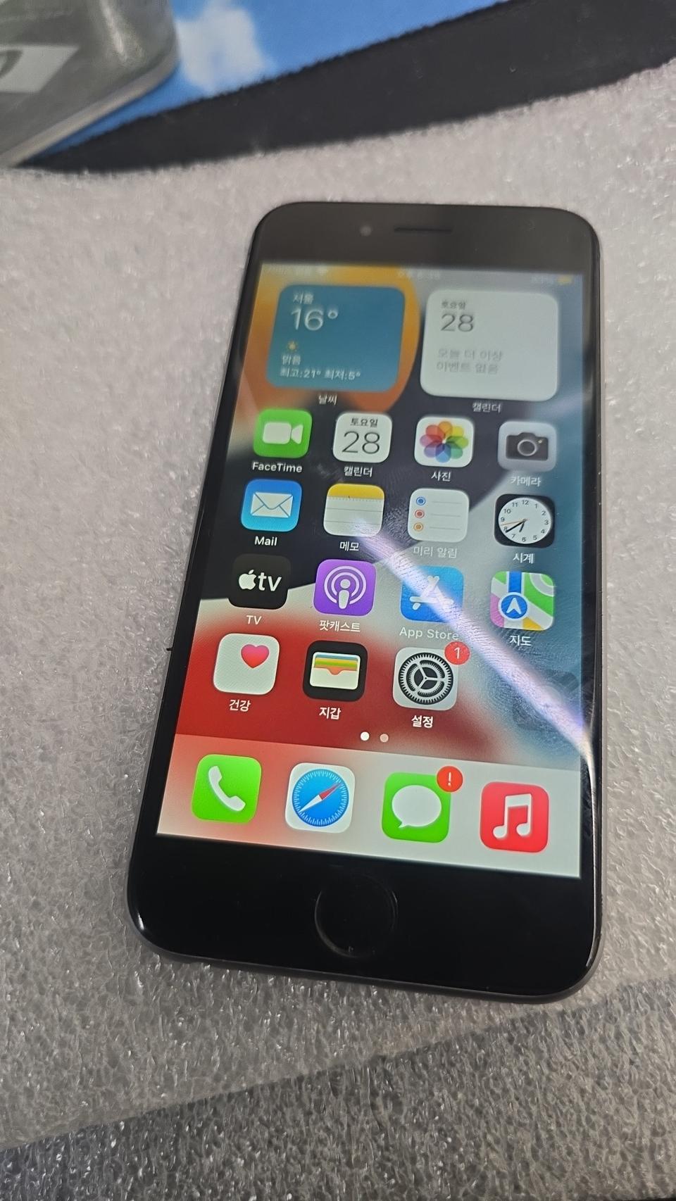 아이폰 6s 64g 스그  100%